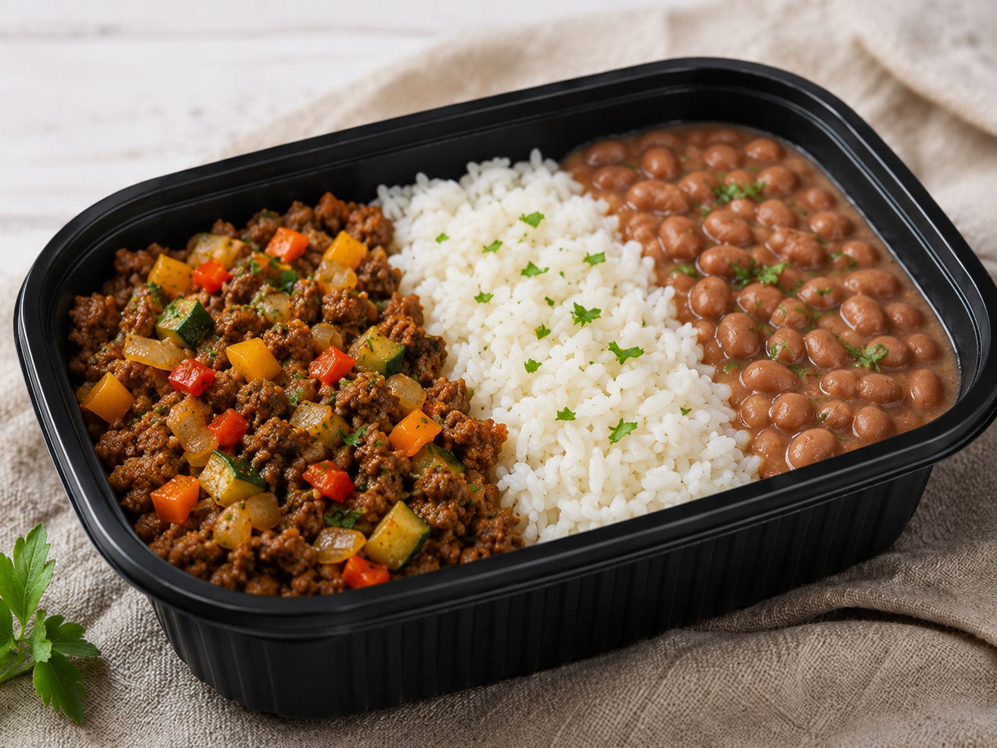 Ground Beef & Veggies