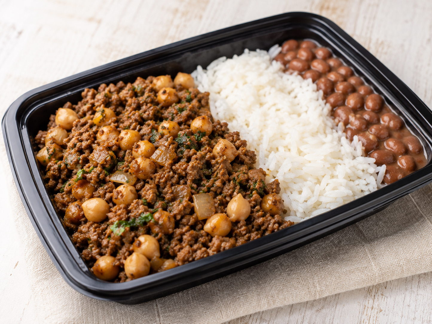 Ground Beef & Chickpeas