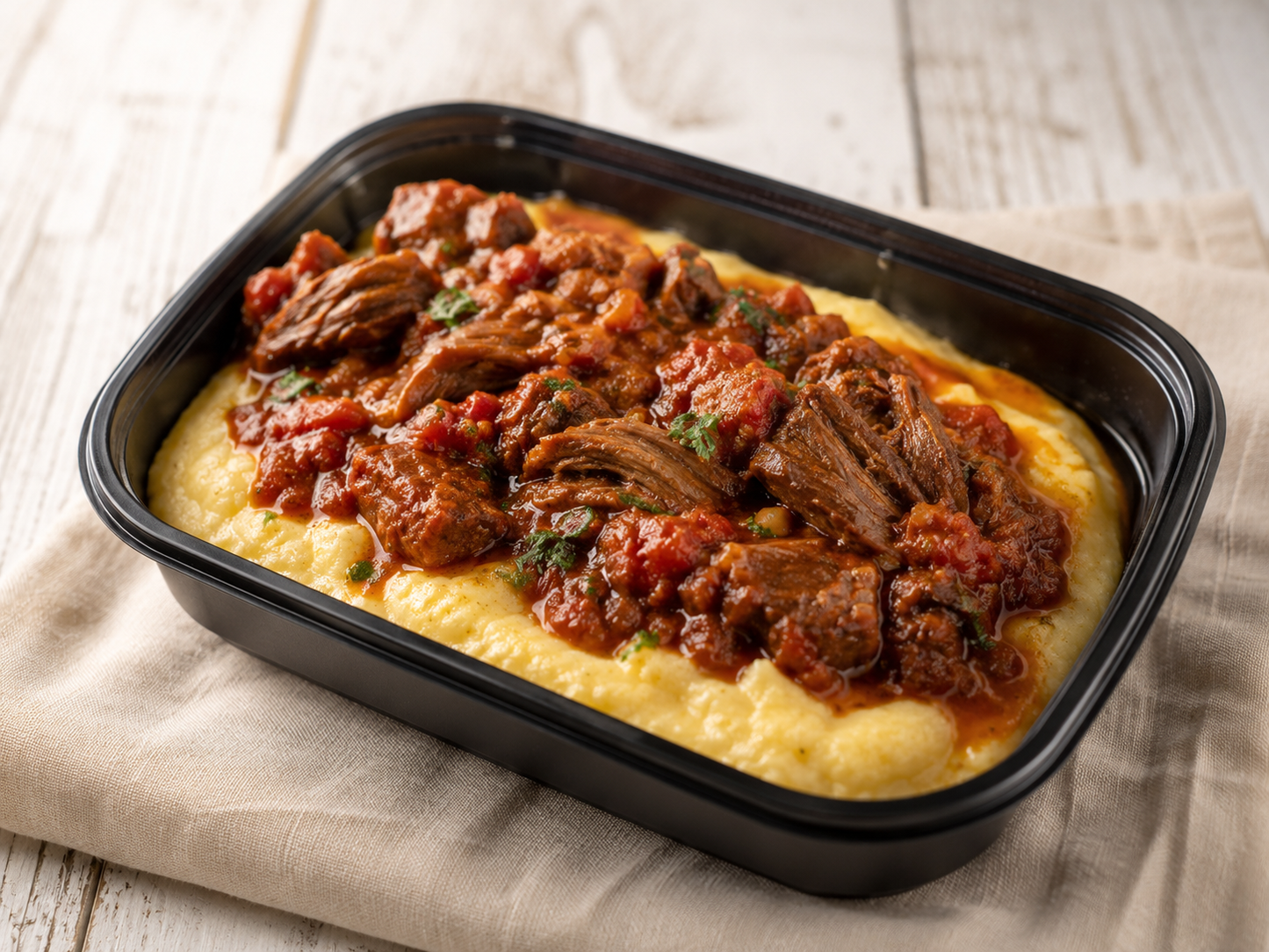Beef Ragu & Creamy Polenta