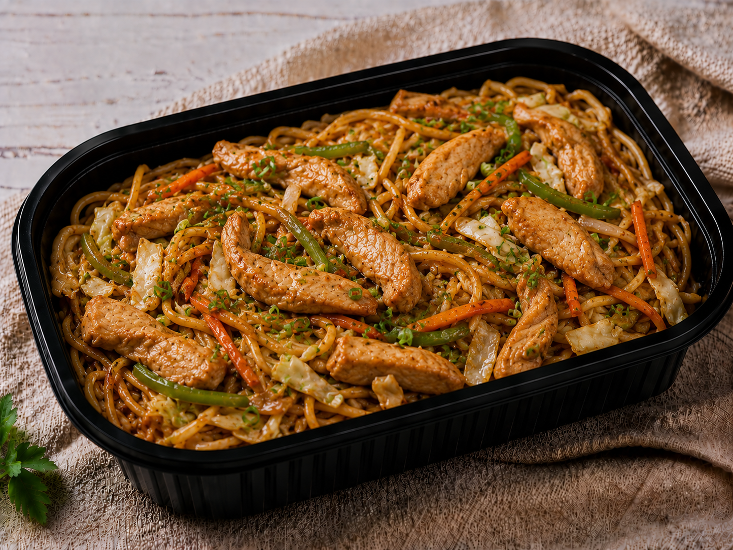 Chicken Yakisoba