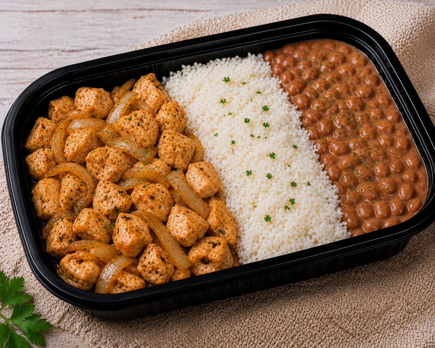 Diced Chicken & Onion