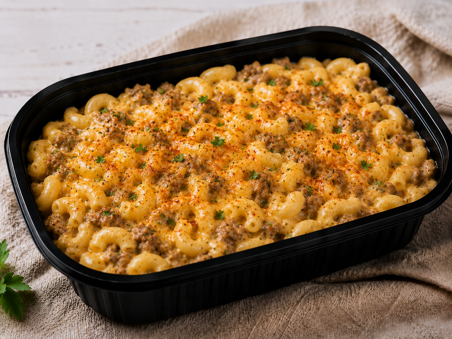 Beefy Mac & Cheese