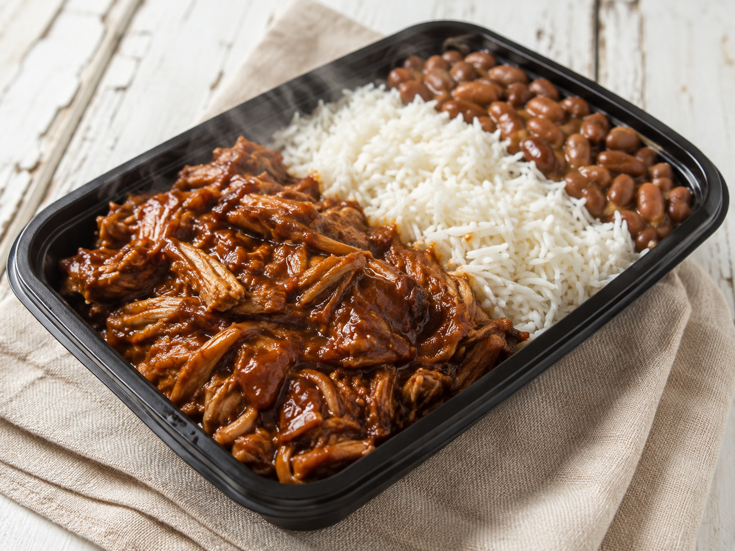 Slow Cooked BBQ Pulled Chicken